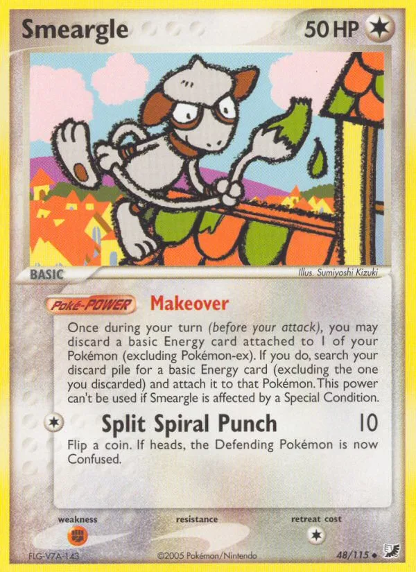 Smeargle · Unseen Forces 48/115