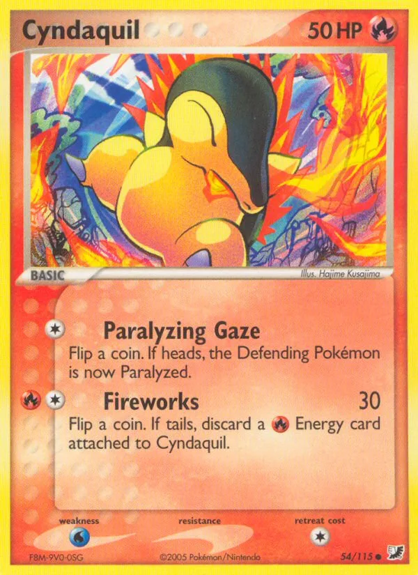 Cyndaquil · Unseen Forces 54/115