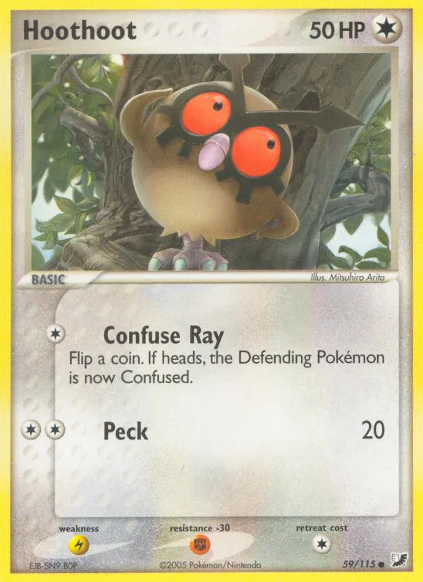 Hoothoot · Unseen Forces 59/115