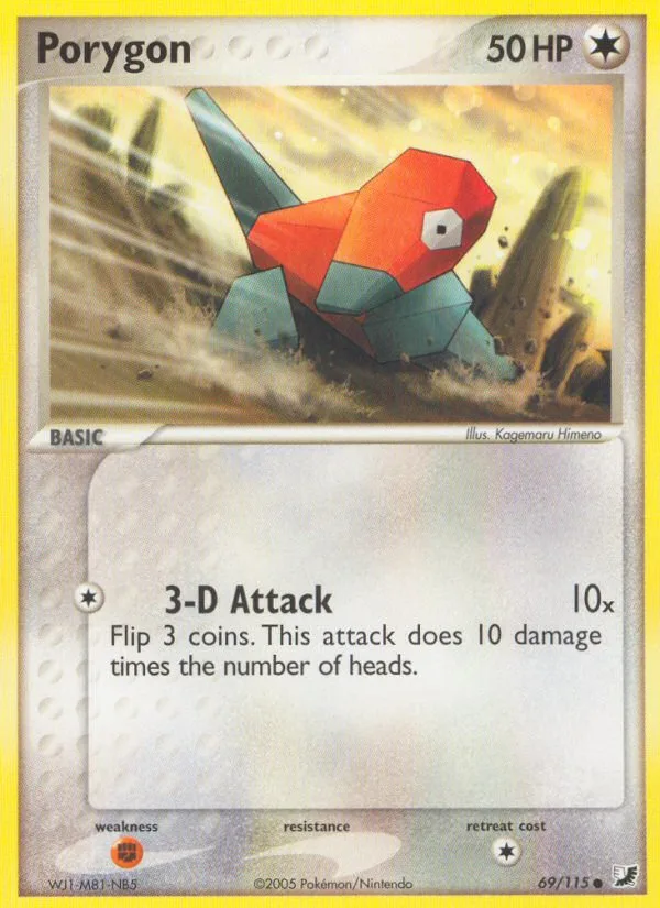 Porygon · Unseen Forces 69/115