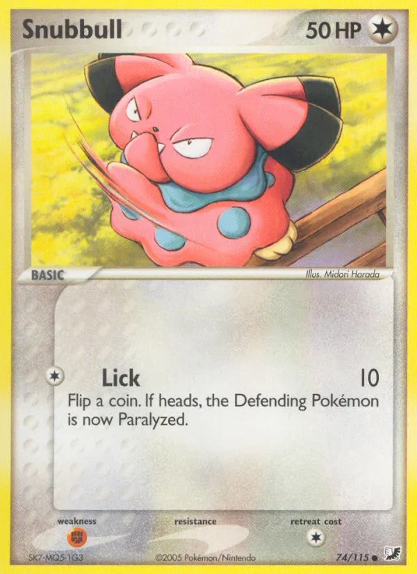 Snubbull · Unseen Forces 74/115