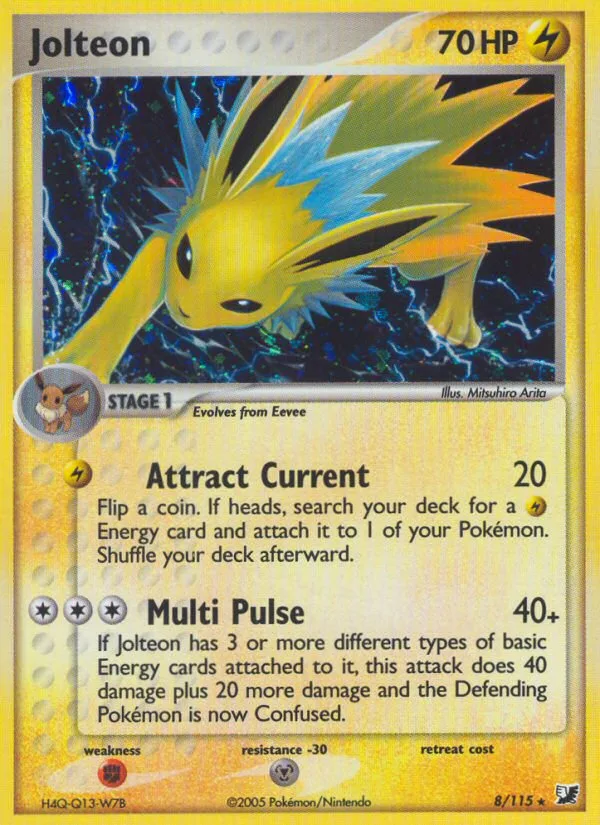 Jolteon · Unseen Forces 8/115