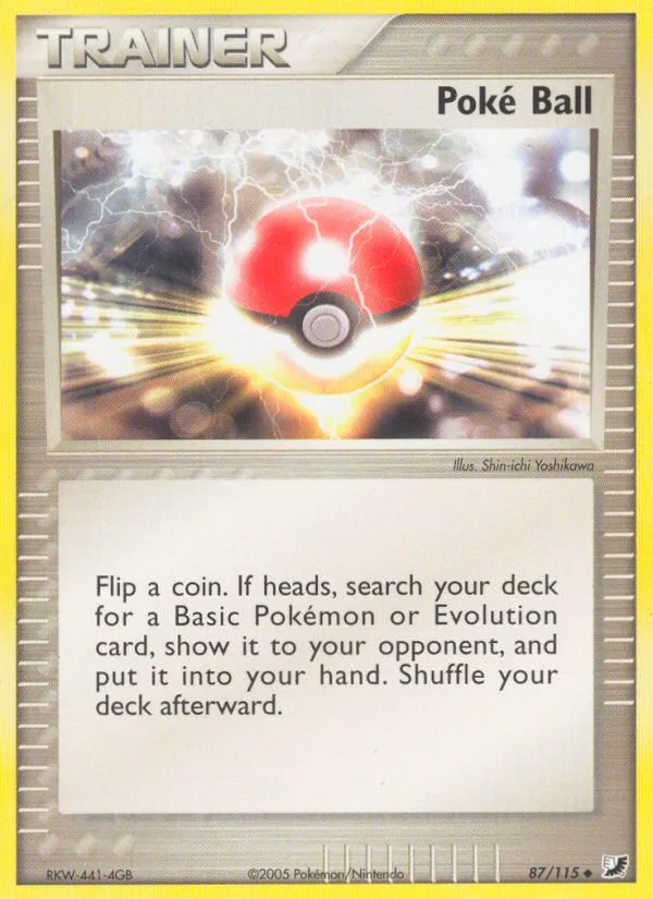 Poké Ball · Unseen Forces 87/115