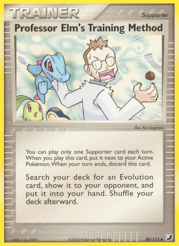 Professor Elm's Training Method · Unseen Forces 89/115