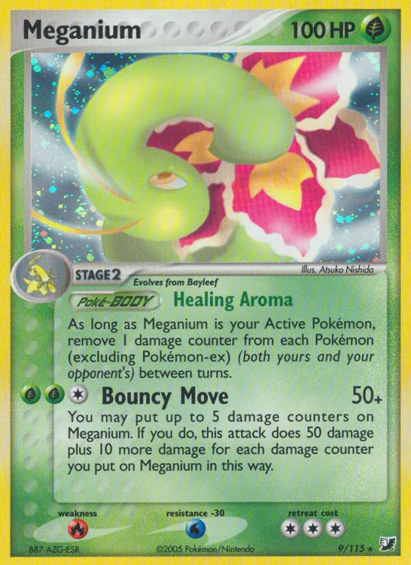 Meganium · Unseen Forces 9/115