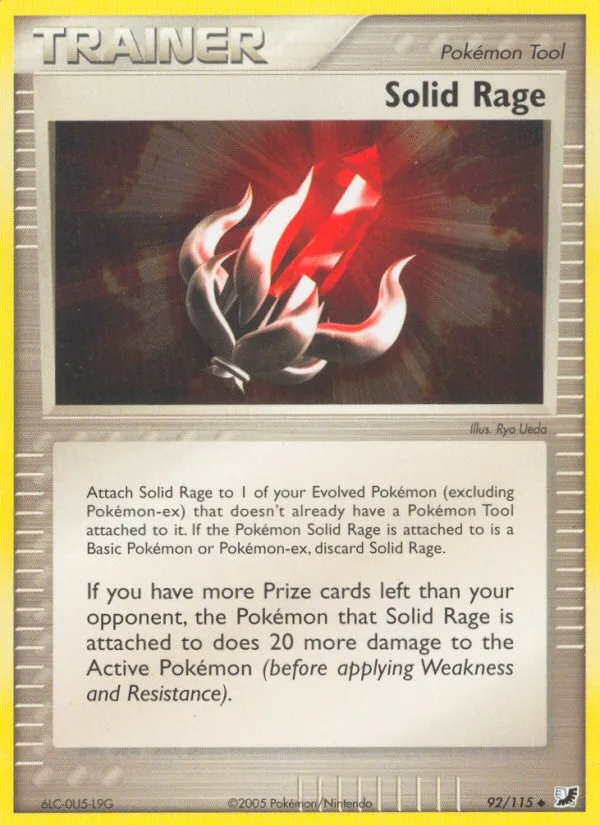 Solid Rage · Unseen Forces 92/115