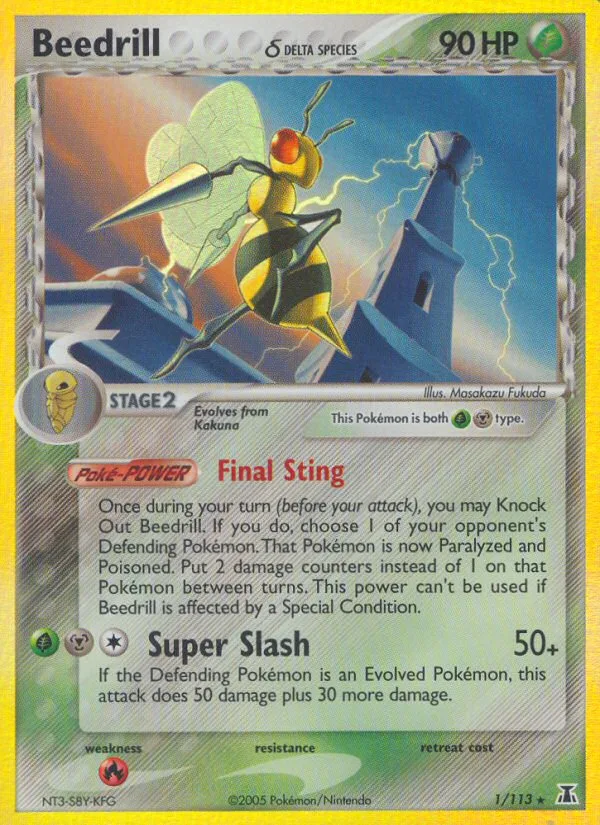 Beedrill δ · Delta Species 1/113
