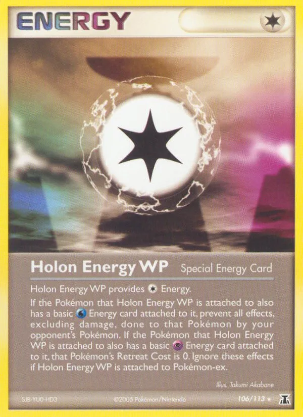 Holon Energy WP · Delta Species 106/113