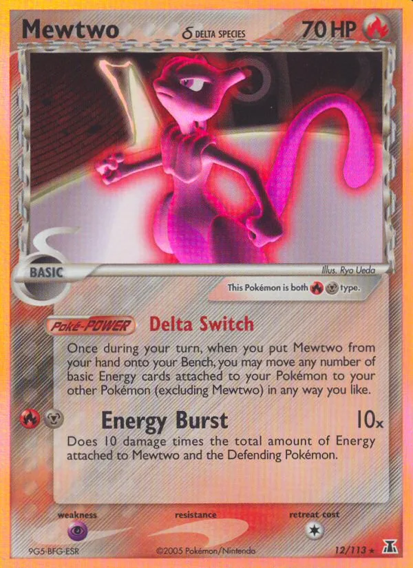 Mewtwo δ · Delta Species 12/113