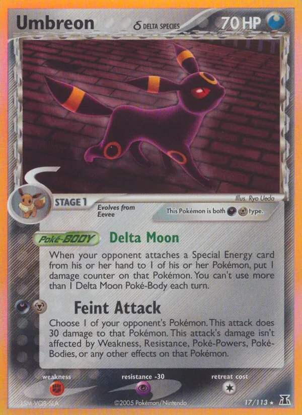 Umbreon δ · Delta Species 17/113