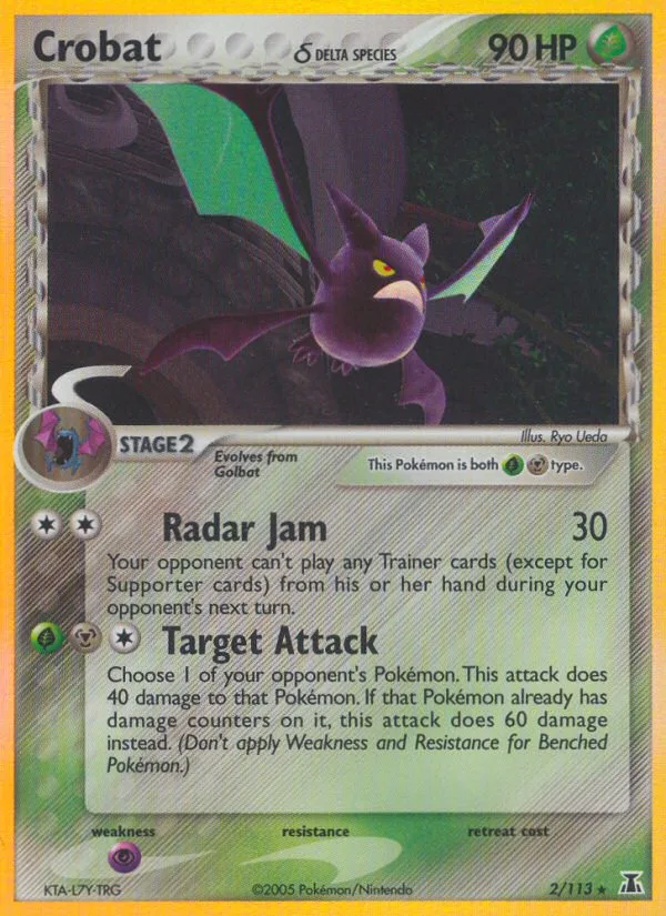 Crobat δ · Delta Species 2/113