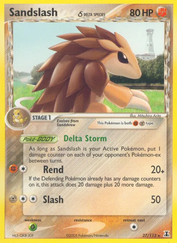 Sandslash δ · Delta Species 27/113