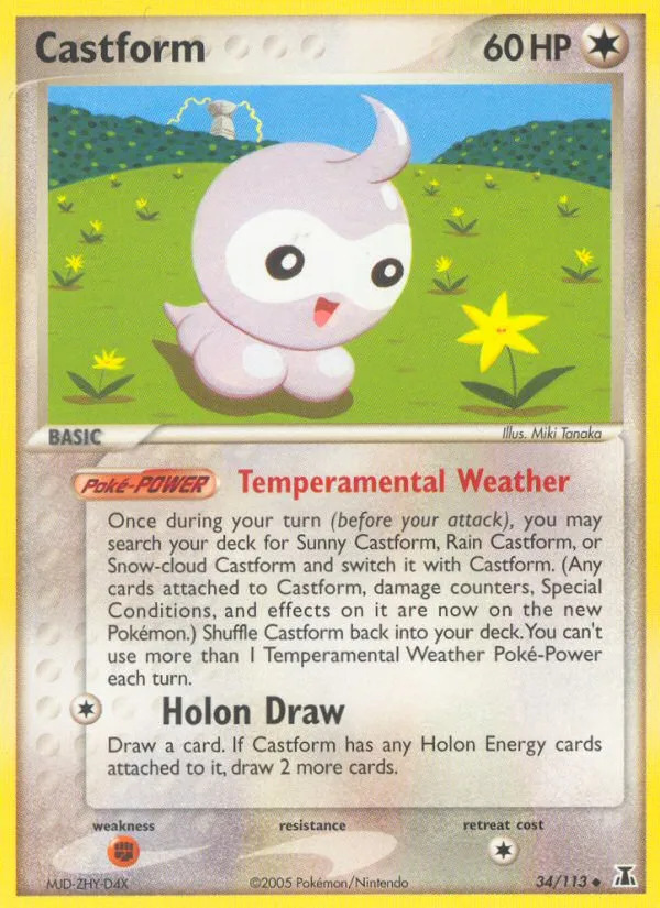 Castform · Delta Species 34/113