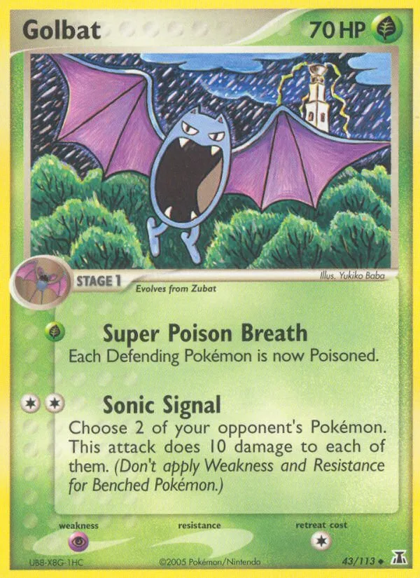 Golbat · Delta Species 43/113