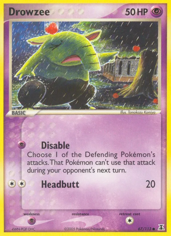 Drowzee · Delta Species 67/113