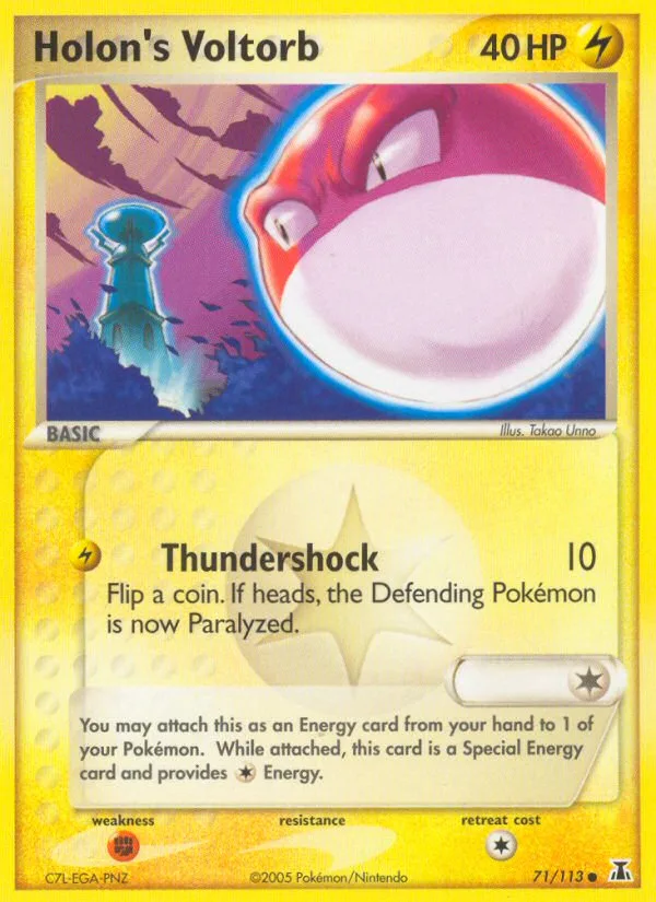 Holon's Voltorb · Delta Species 71/113