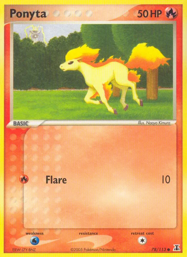 Ponyta · Delta Species 78/113
