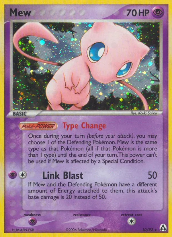 Mew · Legend Maker 10/92