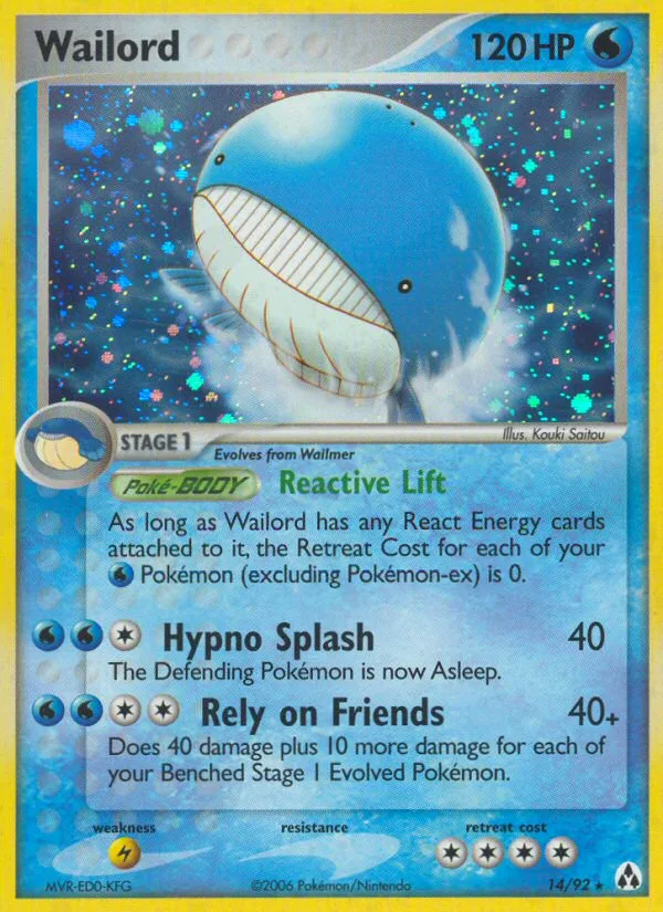 Wailord · Legend Maker 14/92