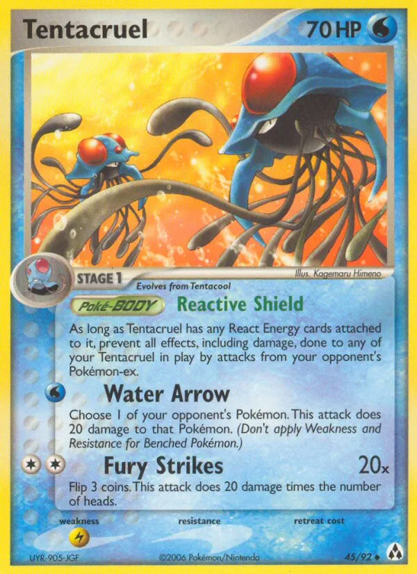 Tentacruel · Legend Maker 45/92
