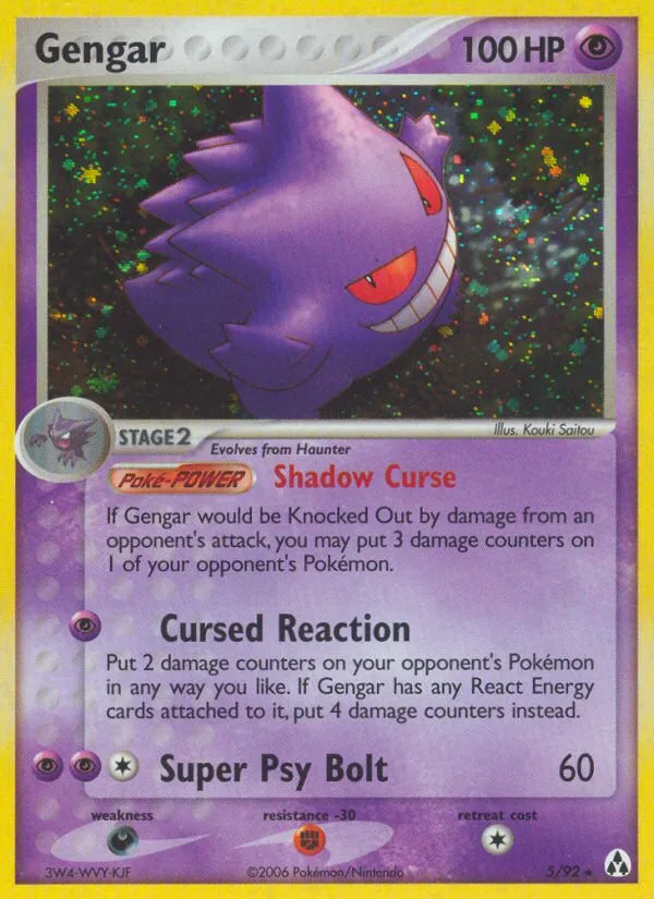 Gengar · Legend Maker 5/92