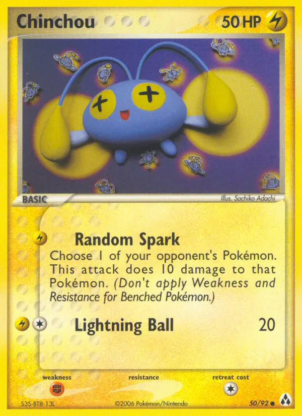 Chinchou · Legend Maker 50/92