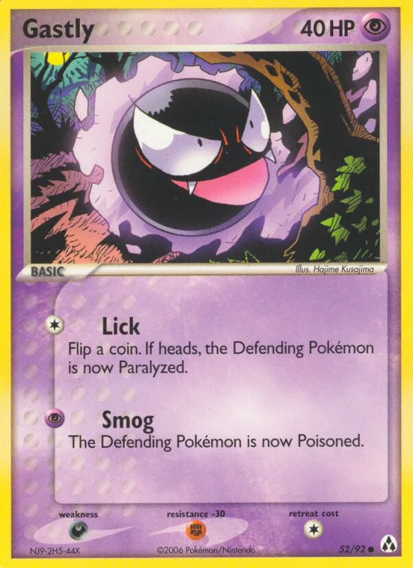 Gastly · Legend Maker 52/92