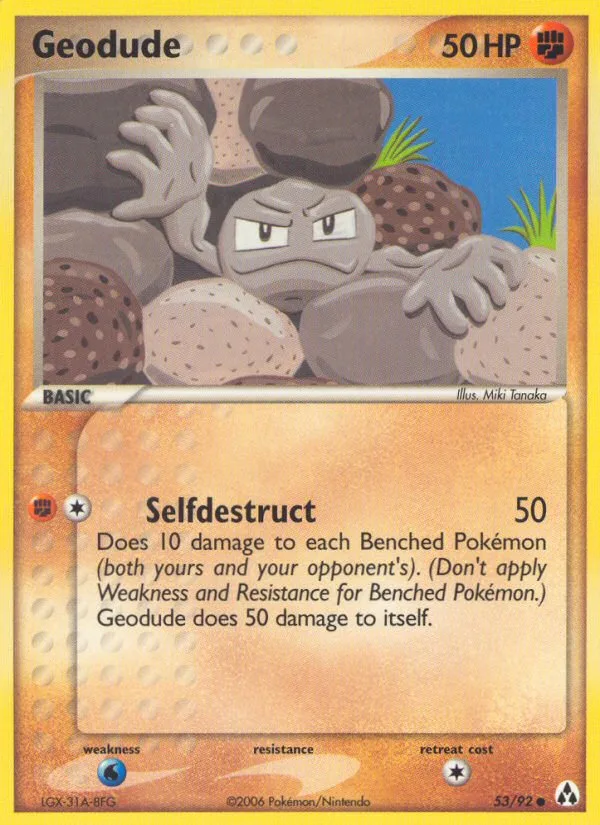Geodude · Legend Maker 53/92