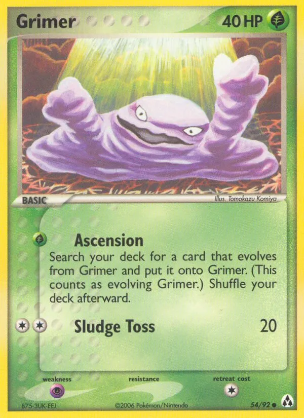 Grimer · Legend Maker 54/92