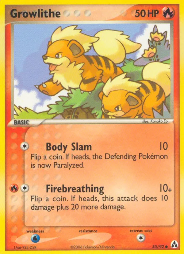 Growlithe · Legend Maker 55/92