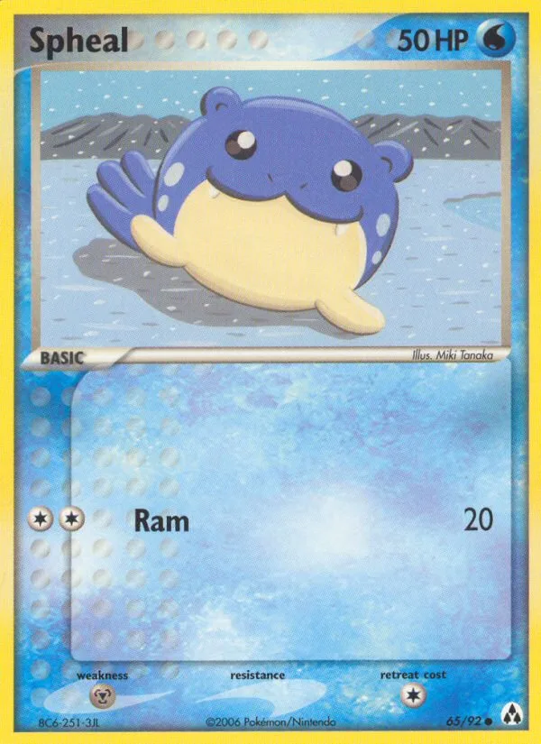 Spheal · Legend Maker 65/92