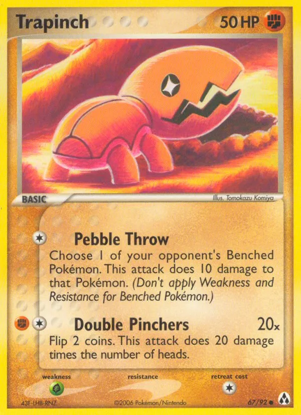 Trapinch · Legend Maker 67/92