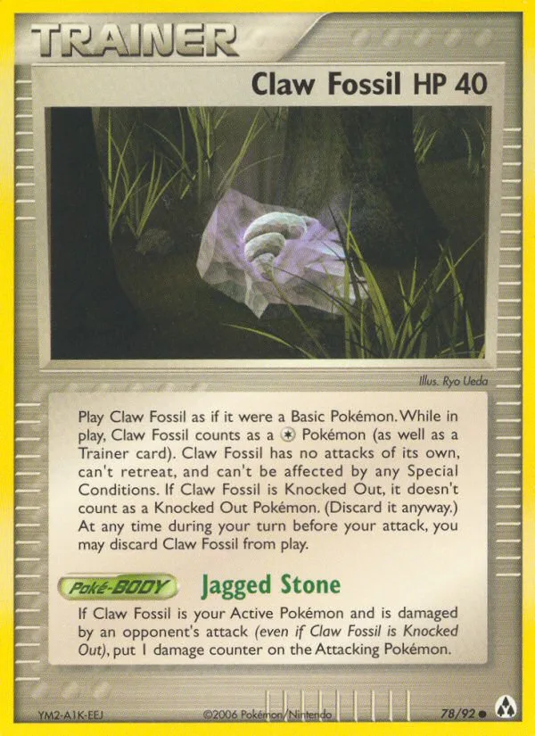 Claw Fossil · Legend Maker 78/92