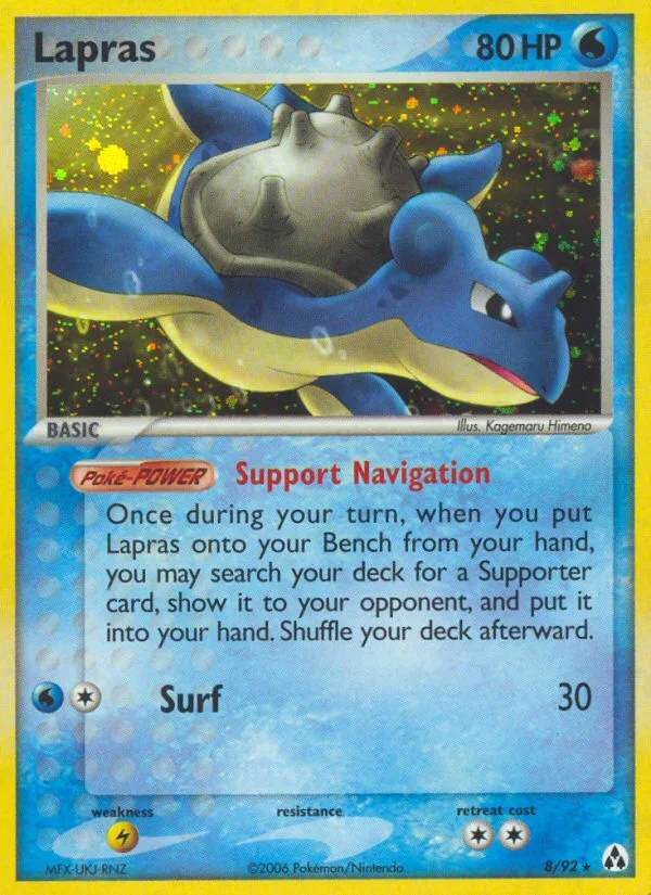Lapras · Legend Maker 8/92