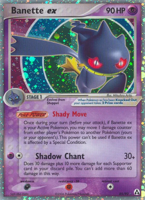 Banette ex · Legend Maker 85/92
