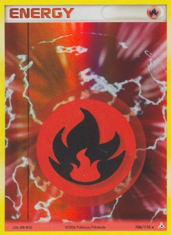 Fire Energy · Holon Phantoms 106/110
