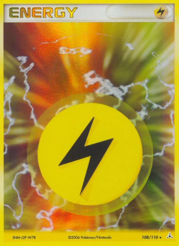 Lightning Energy · Holon Phantoms 108/110