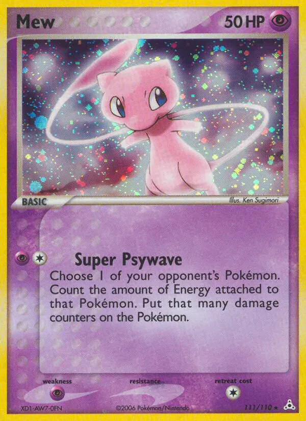 Mew · Holon Phantoms 111/110