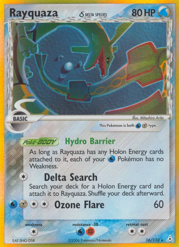 Rayquaza δ · Holon Phantoms 16/110