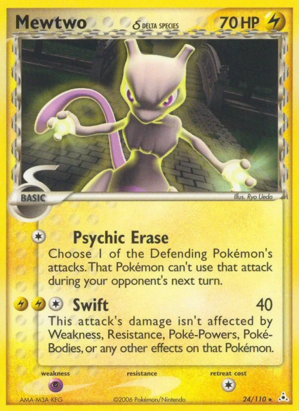 Mewtwo δ · Holon Phantoms 24/110