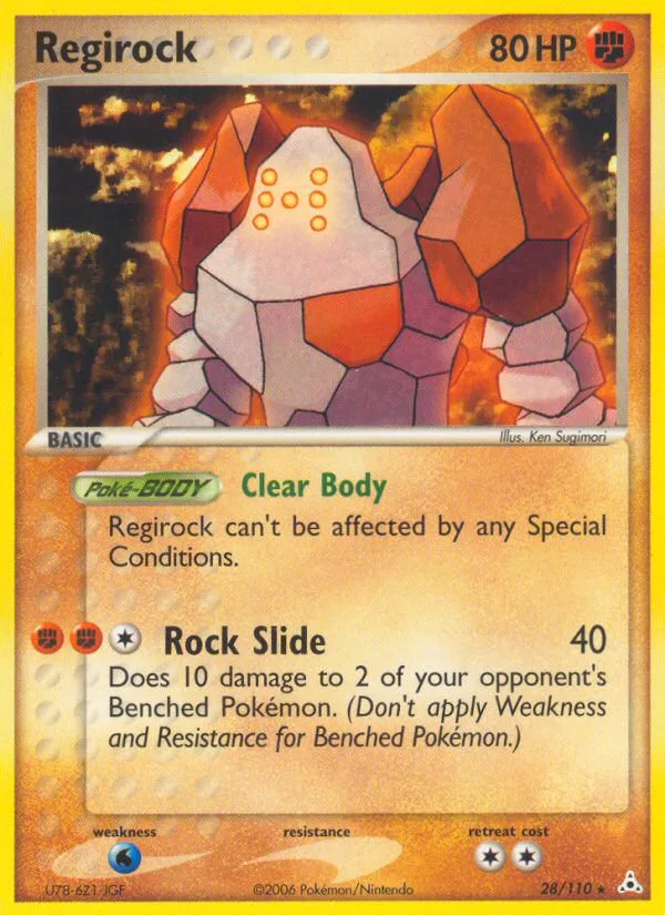 Regirock · Holon Phantoms 28/110