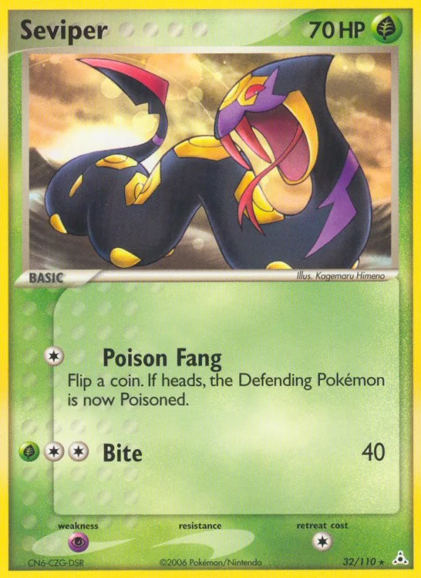 Seviper · Holon Phantoms 32/110