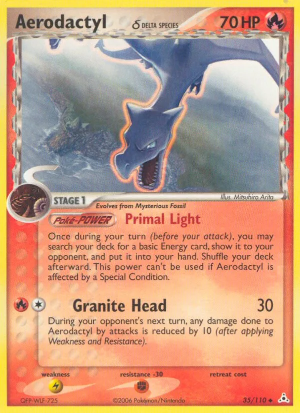 Aerodactyl δ · Holon Phantoms 35/110