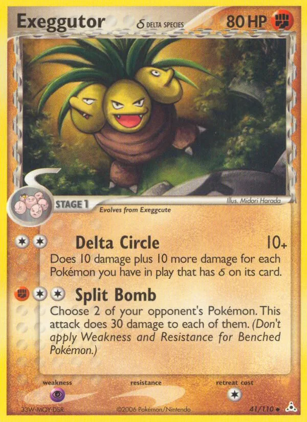 Exeggutor δ · Holon Phantoms 41/110