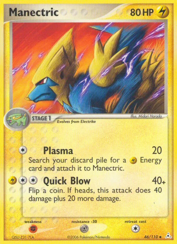 Manectric · Holon Phantoms 46/110