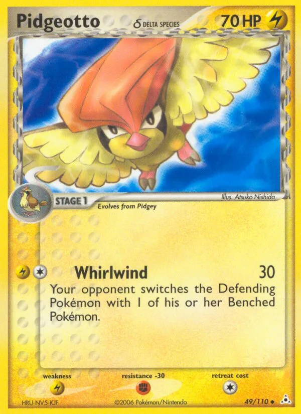 Pidgeotto δ · Holon Phantoms 49/110