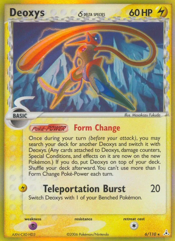 Deoxys δ · Holon Phantoms 6/110