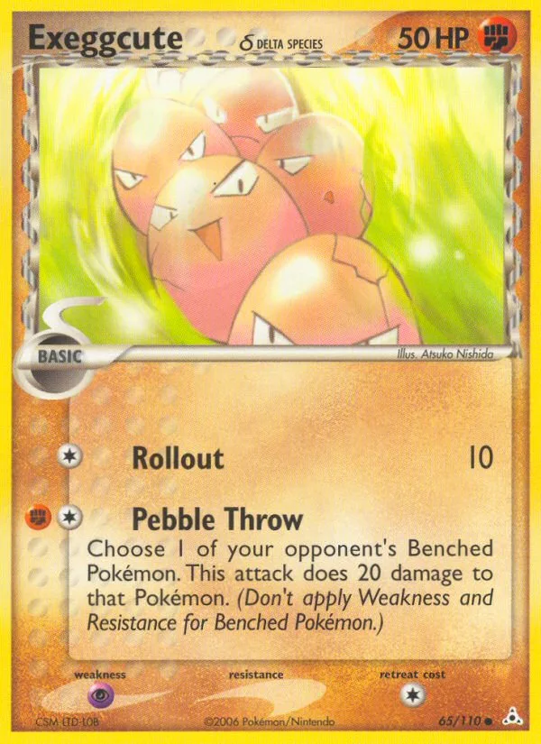Exeggcute δ · Holon Phantoms 65/110