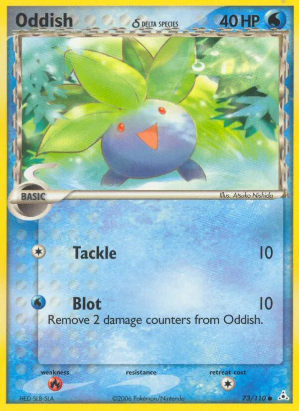 Oddish δ · Holon Phantoms 73/110