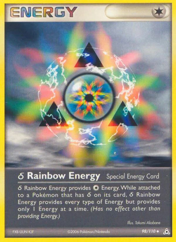 δ Rainbow Energy · Holon Phantoms 98/110